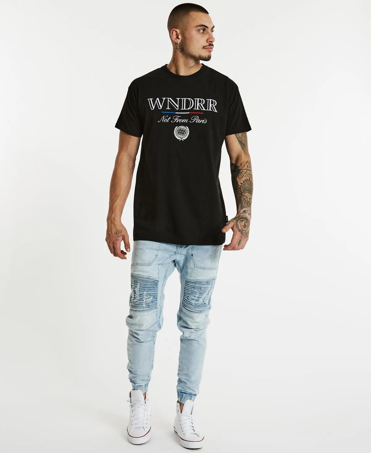 High Dive Custom Fit T-Shirt Black sold by Neverland product image thumbnail 5