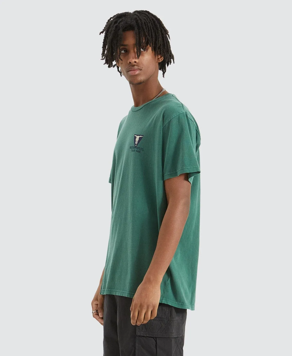 Galveston T-Shirt Green sold by Neverland product image thumbnail 5