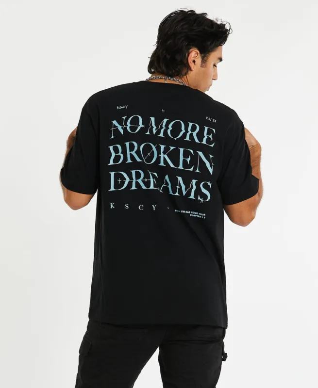 Foxboro Box Fit T-Shirt Jet Black sold by Neverland