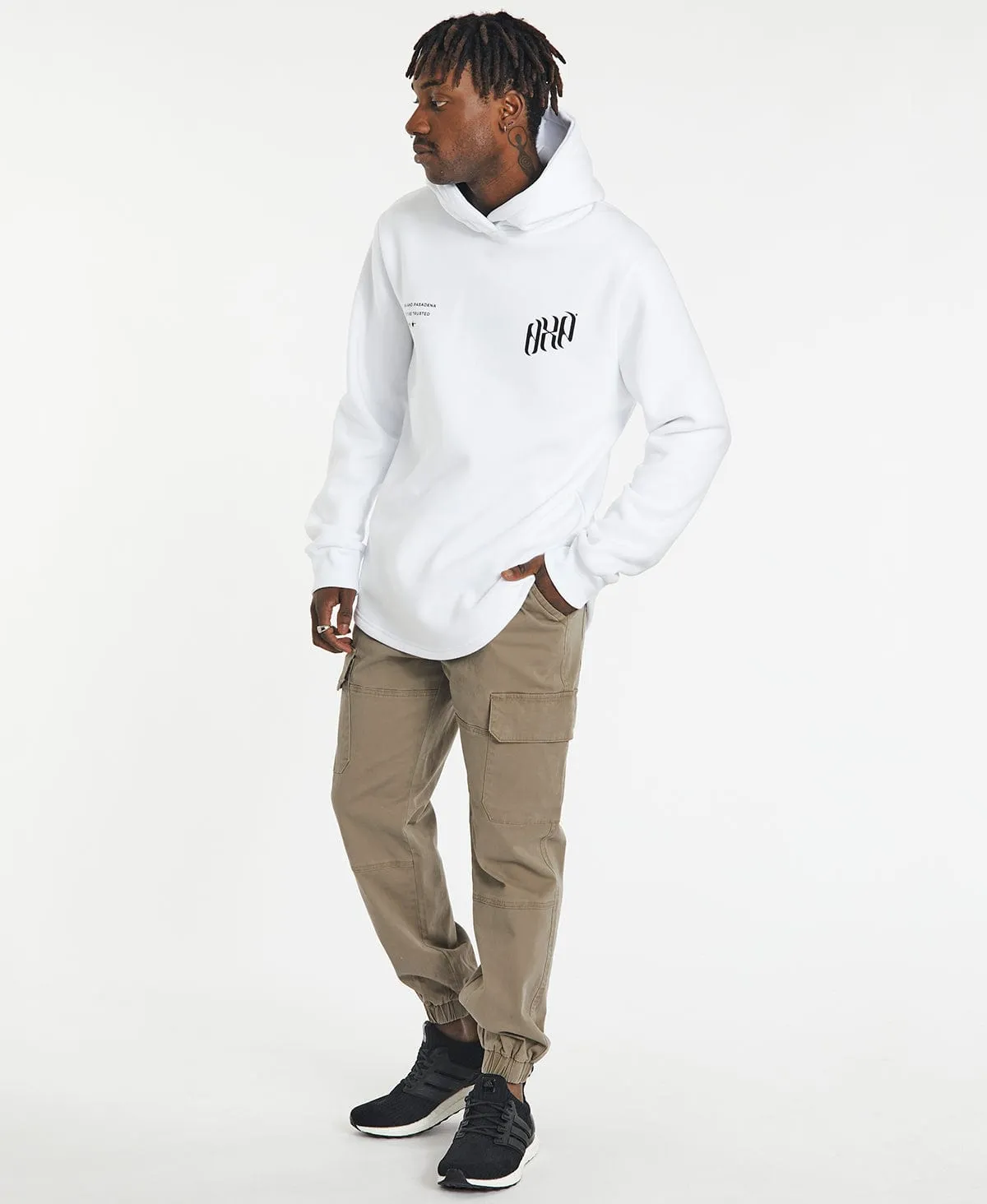 Octane Dual Curved Hoodie White sold by Neverland product image thumbnail 5