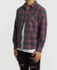 Charge Casual Long Sleeve Shirt Navy/Red Check sold by Neverland