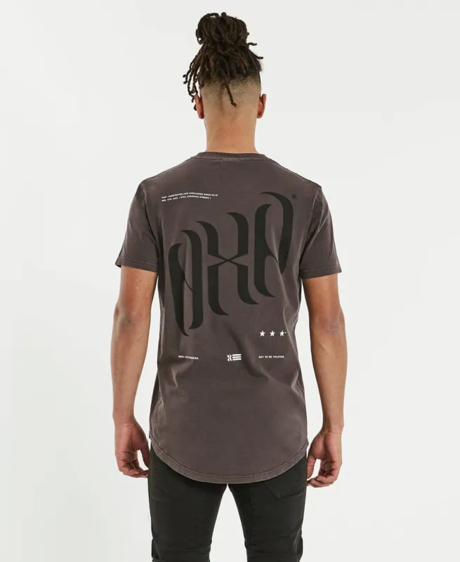 Venom Cape Back T-Shirt Pigment Shale Brown sold by Neverland
