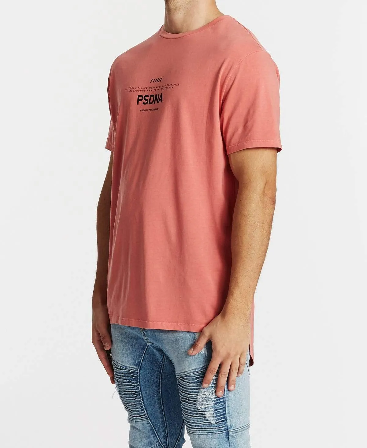 Energy Cape Back T-Shirt Pigment Coral sold by Neverland product image thumbnail 3