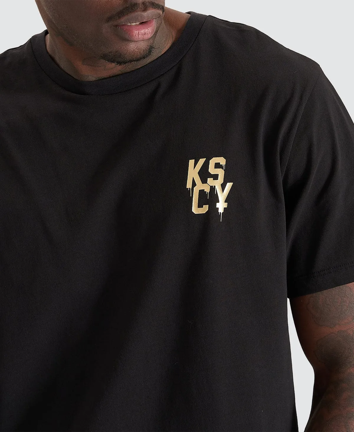 Eternity Dual Curved T-Shirt Jet Black sold by Neverland product image thumbnail 5