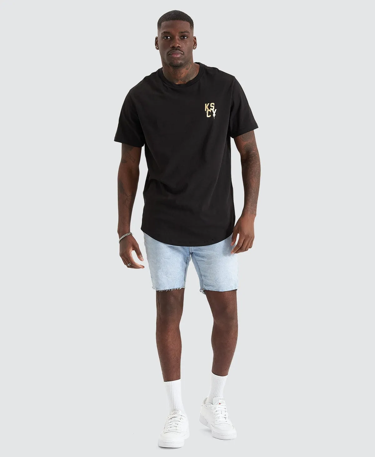 Eternity Dual Curved T-Shirt Jet Black sold by Neverland product image thumbnail 3