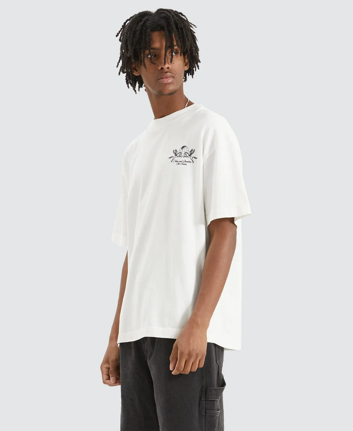 Company Heavy Street Tee Natural White sold by Neverland product image thumbnail 4