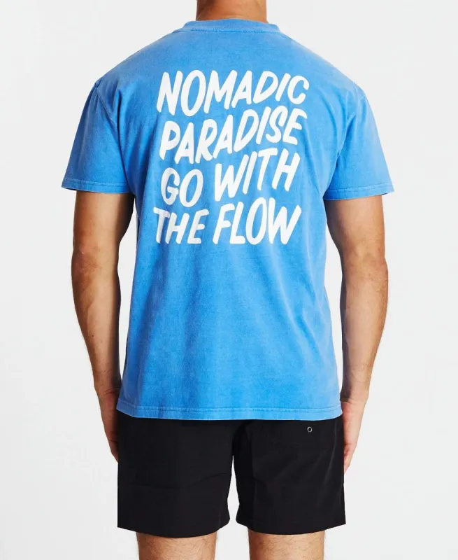 Flow Relaxed T-Shirt Pigment Regatta sold by Neverland
