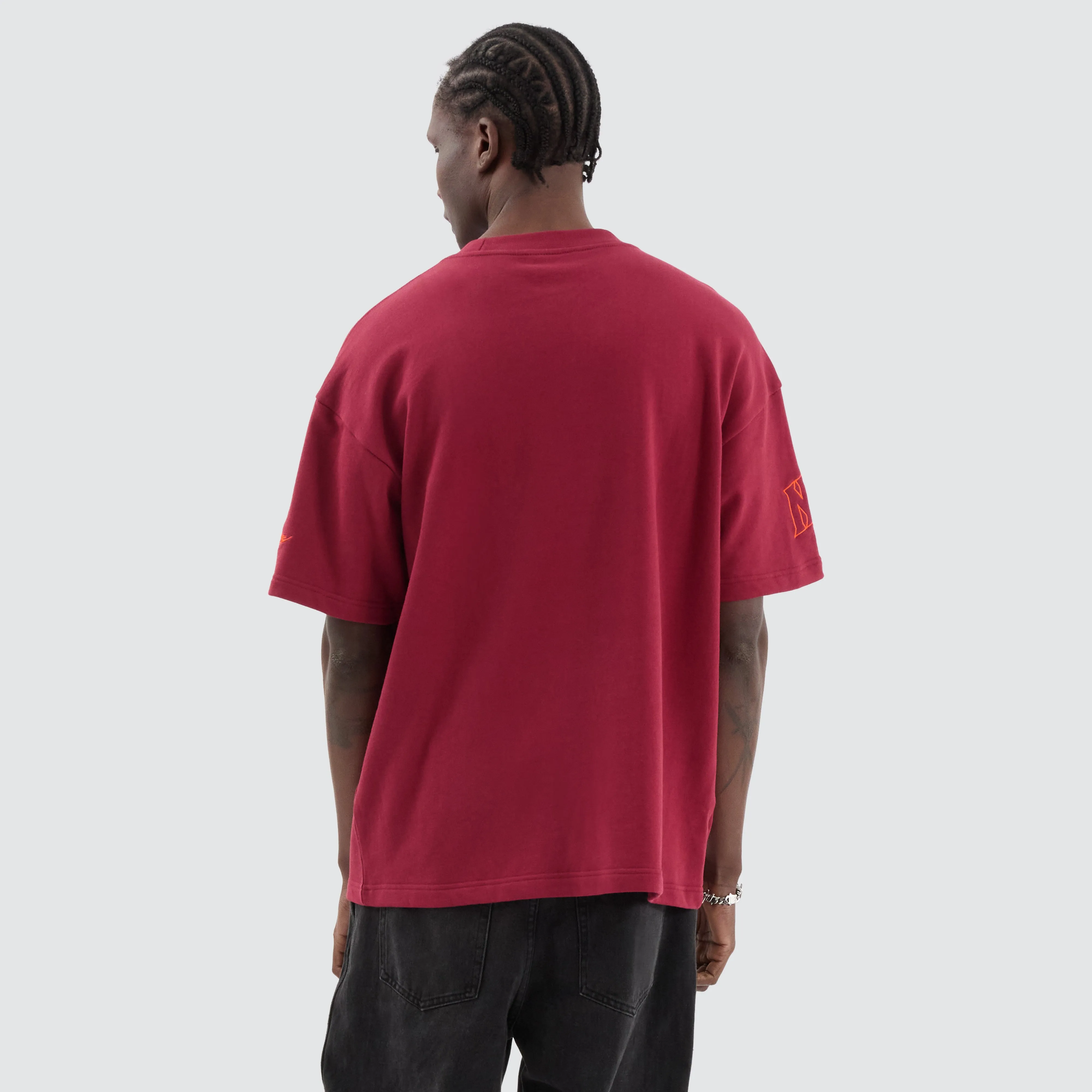 Wings Loopback Raptor Tee Maroon sold by Neverland product image thumbnail 4