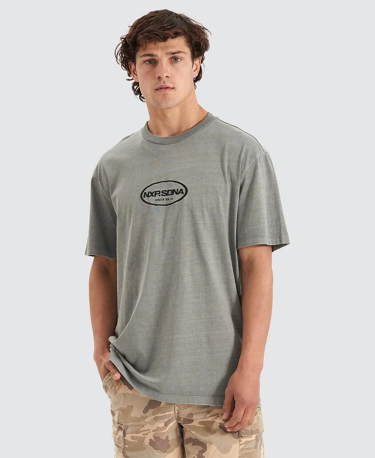 Cycle Relaxed T-Shirt Pigment Neutral Grey sold by Neverland