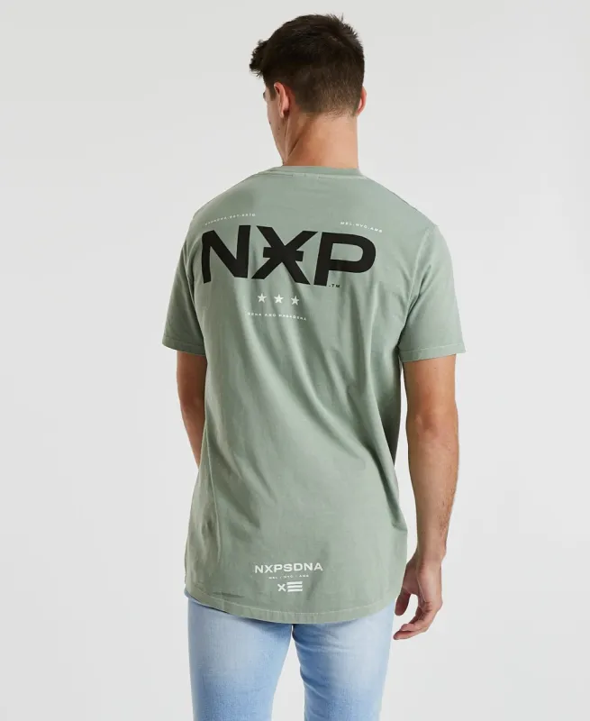 Dealer Scoop Back T-Shirt Pigment Sage sold by Neverland