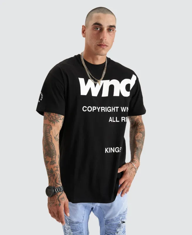 Cut Off Custom Fit T-Shirt Black sold by Neverland