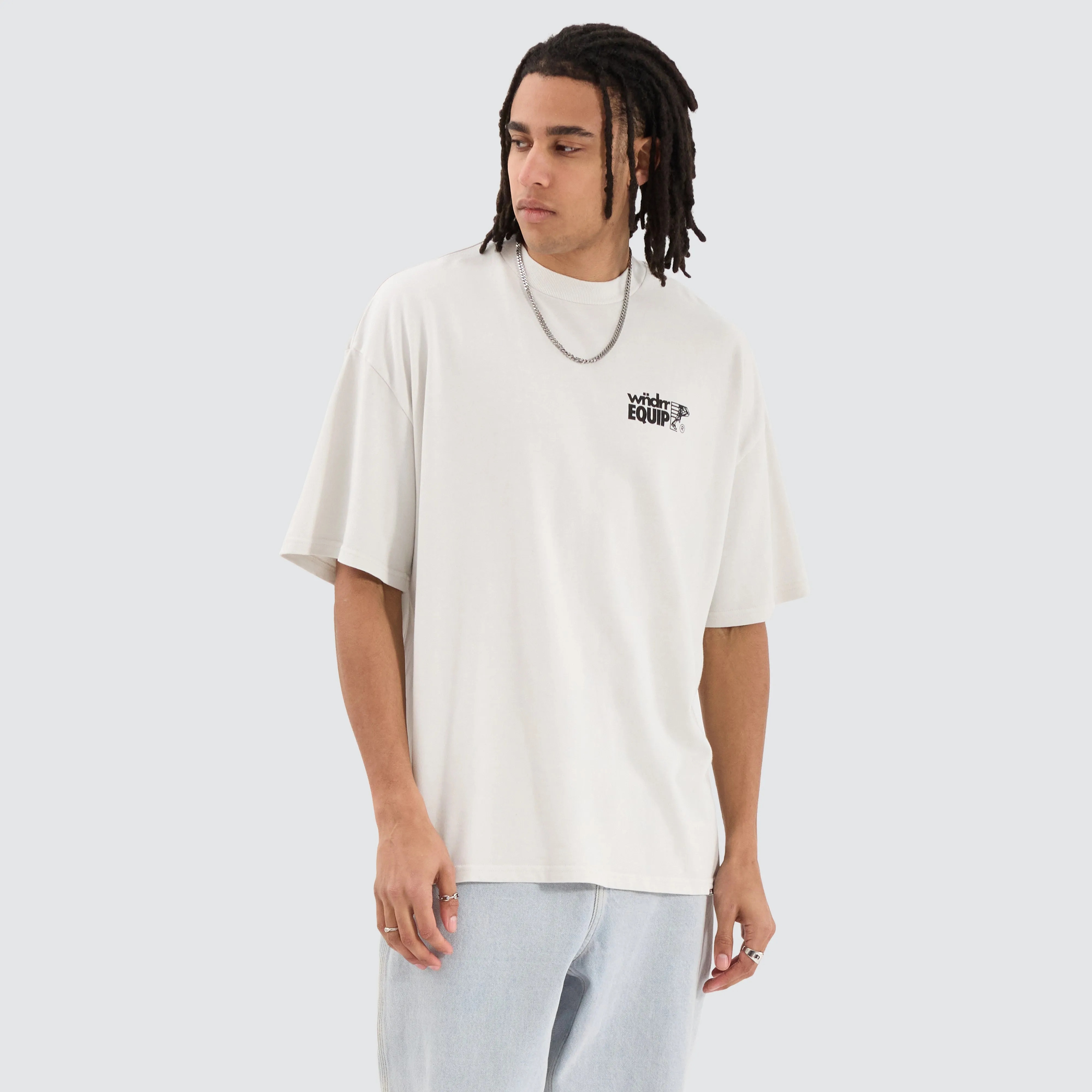Equip Heavyweight Tee White sold by Neverland product image thumbnail 2