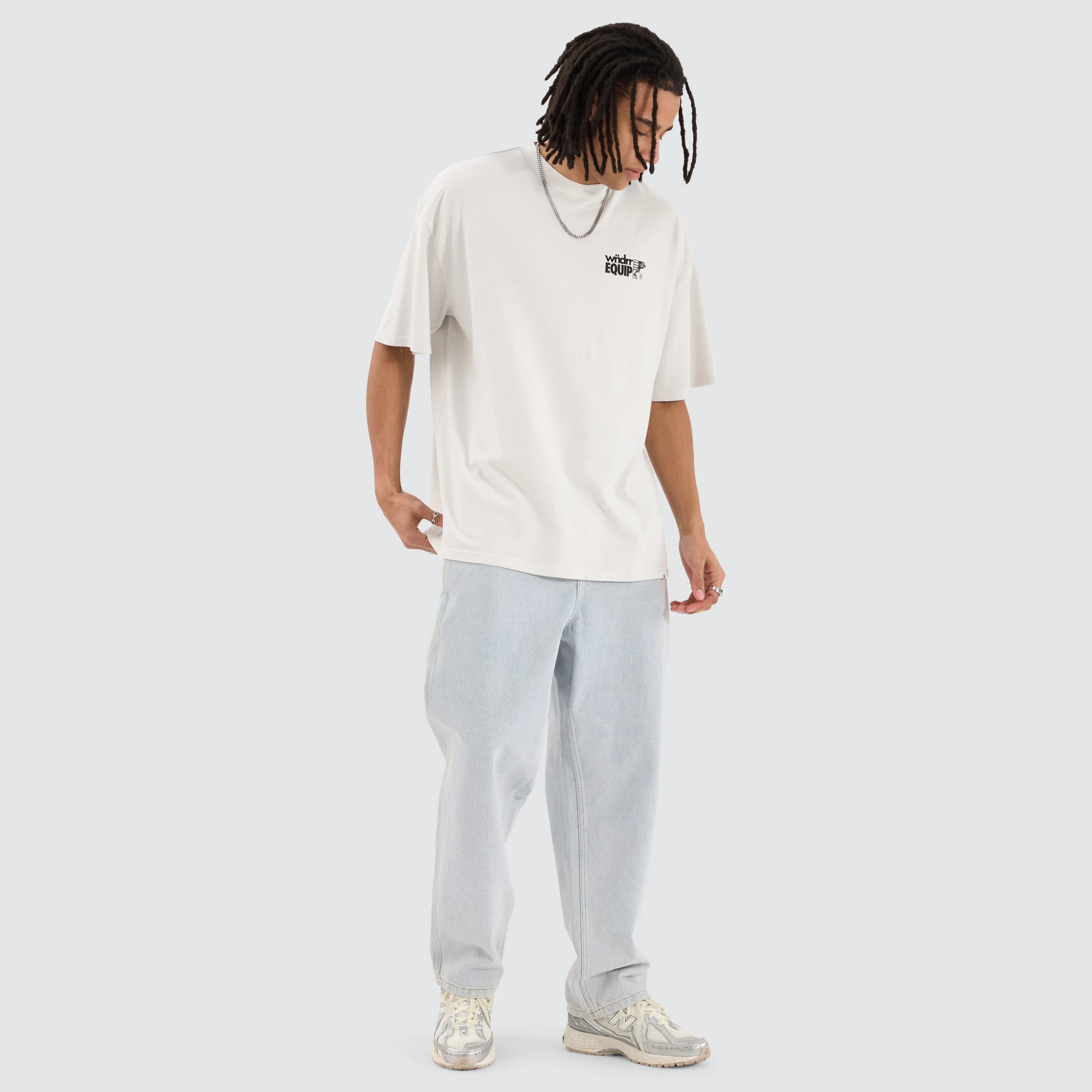 Equip Heavyweight Tee White sold by Neverland product image thumbnail 4