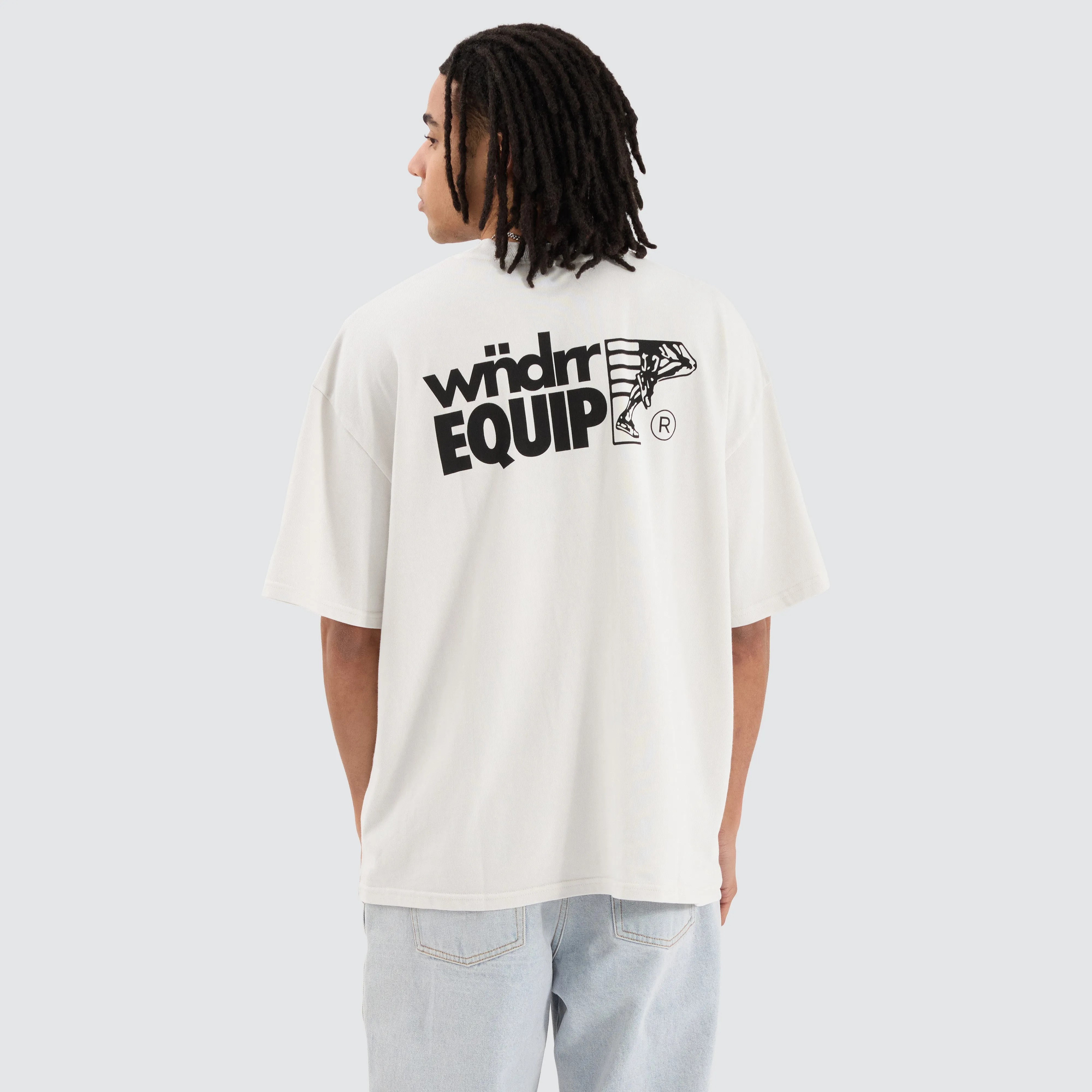 Equip Heavyweight Tee White sold by Neverland
