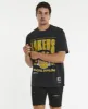 Division Arch Lakers T-Shirt Faded Black sold by Neverland