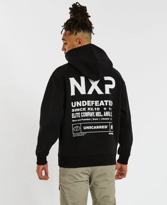 Premier Relaxed Hoodie Jet Black sold by Neverland