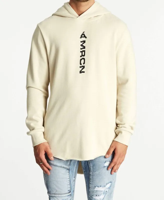 Venimeux Dual Curved Hoodie Sand sold by Neverland
