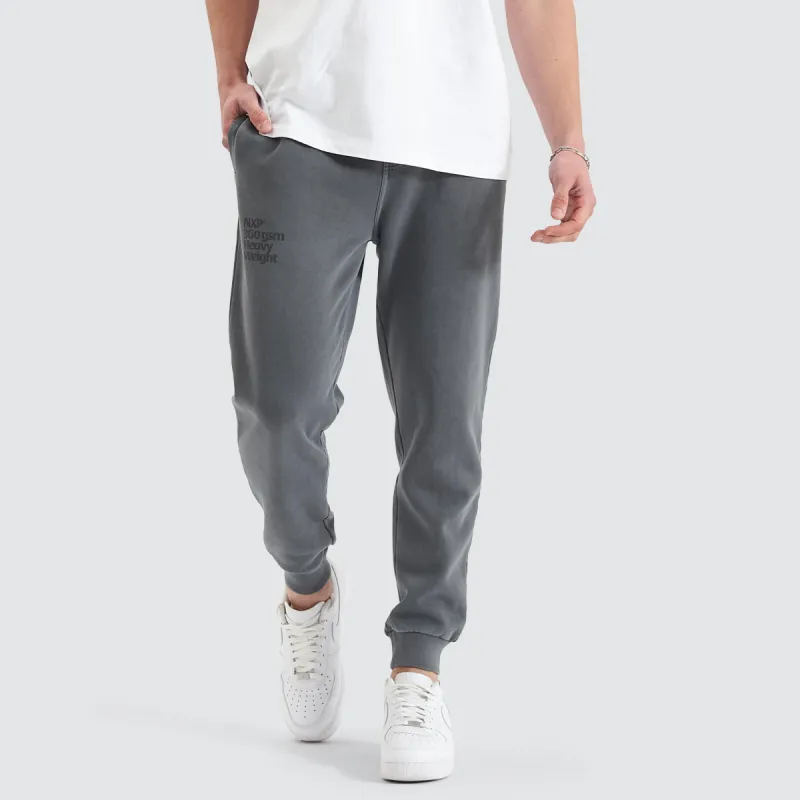 Core Line Heavy Trackpant Pigment Charcoal sold by Neverland