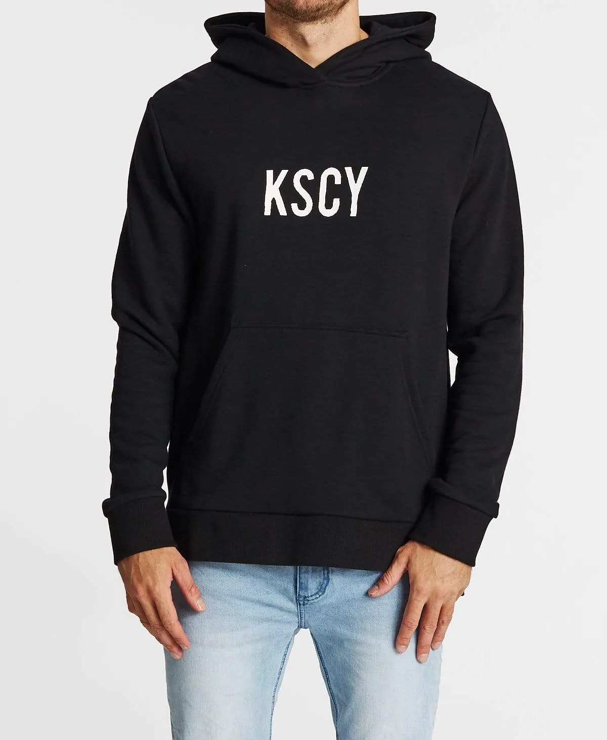 Never Enough Thunder Step Hem Hoodie Jet Black sold by Neverland product image thumbnail 2