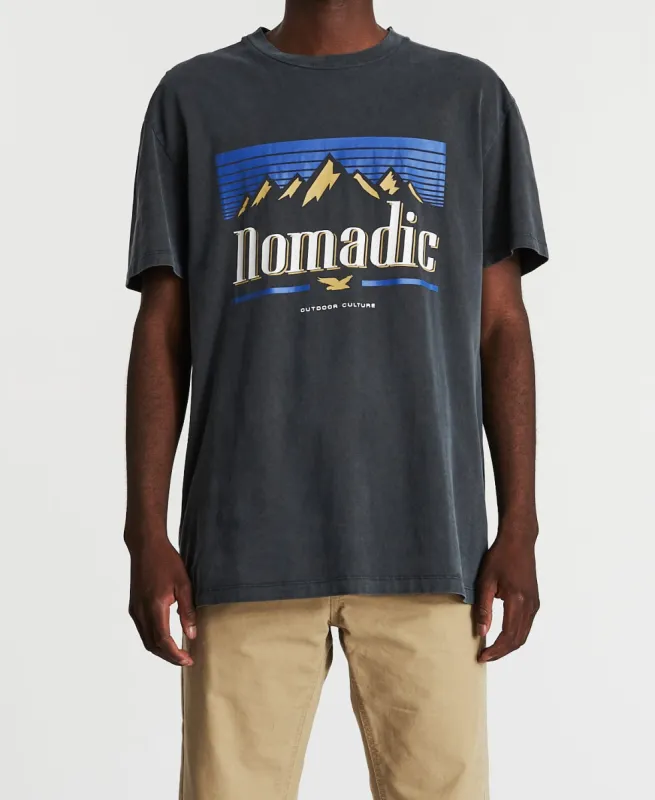 Moonlight Standard T-Shirt Pigment Asphalt sold by Neverland