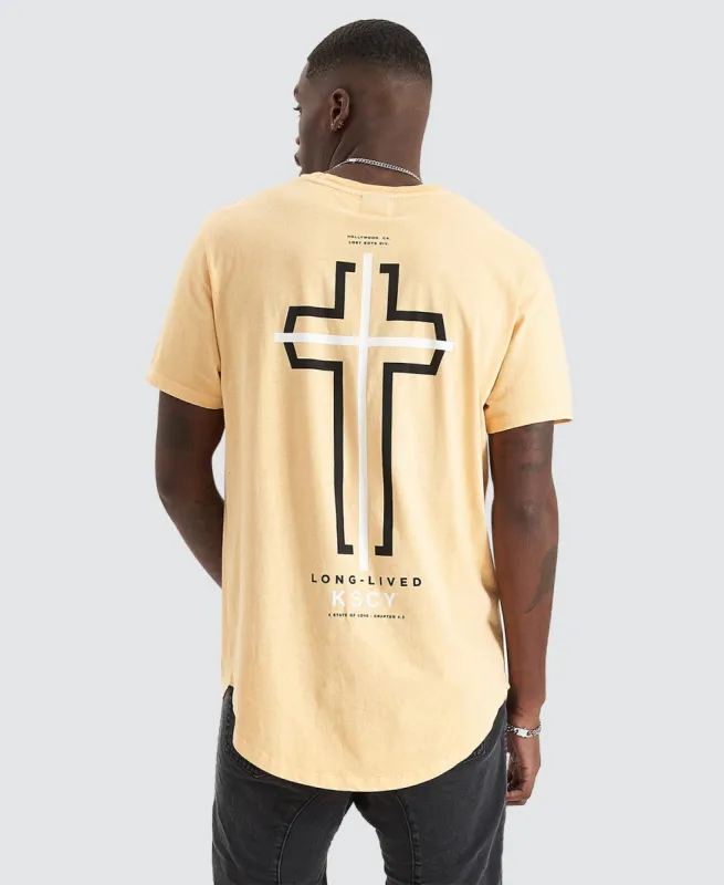 Judgement Dual Curved T-Shirt Pigment Sunburst sold by Neverland