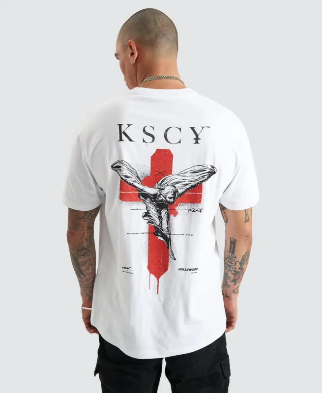 Archangel Relaxed T-Shirt White sold by Neverland