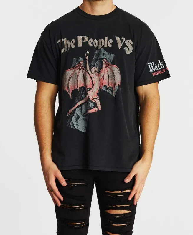 Abaddon Tour Vintage T-Shirt Ultra Black sold by Neverland