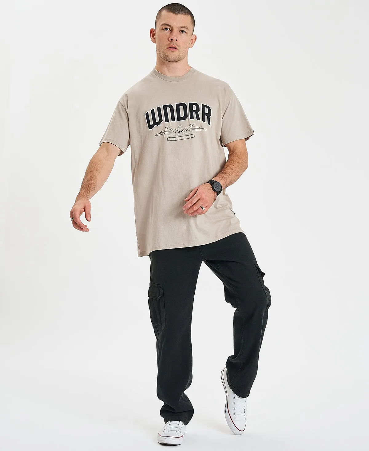 Valiant Custom Fit T-Shirt Stone Grey sold by Neverland product image thumbnail 4