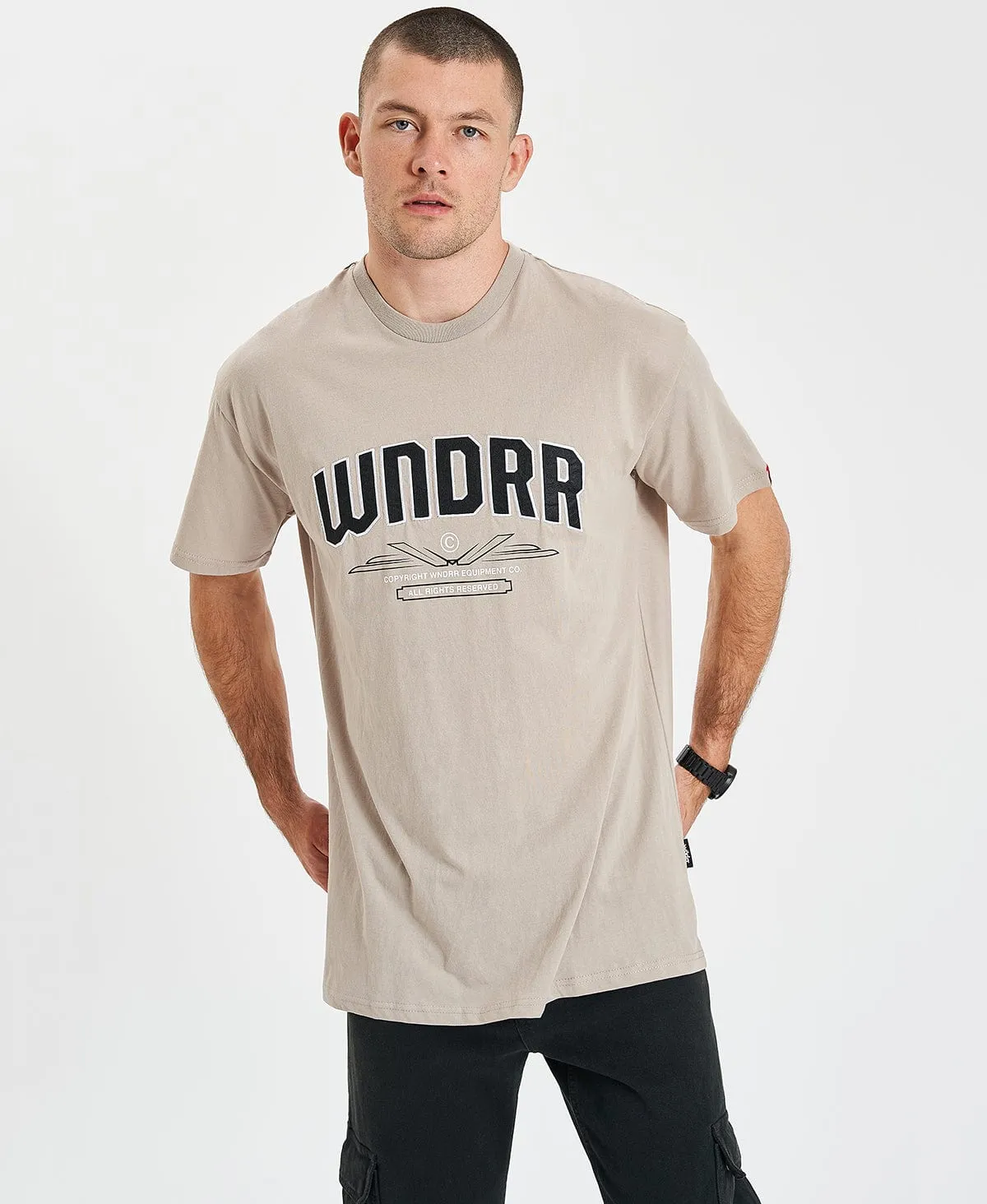 Valiant Custom Fit T-Shirt Stone Grey sold by Neverland