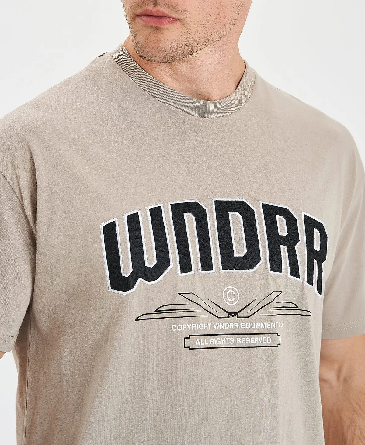 Valiant Custom Fit T-Shirt Stone Grey sold by Neverland product image thumbnail 2