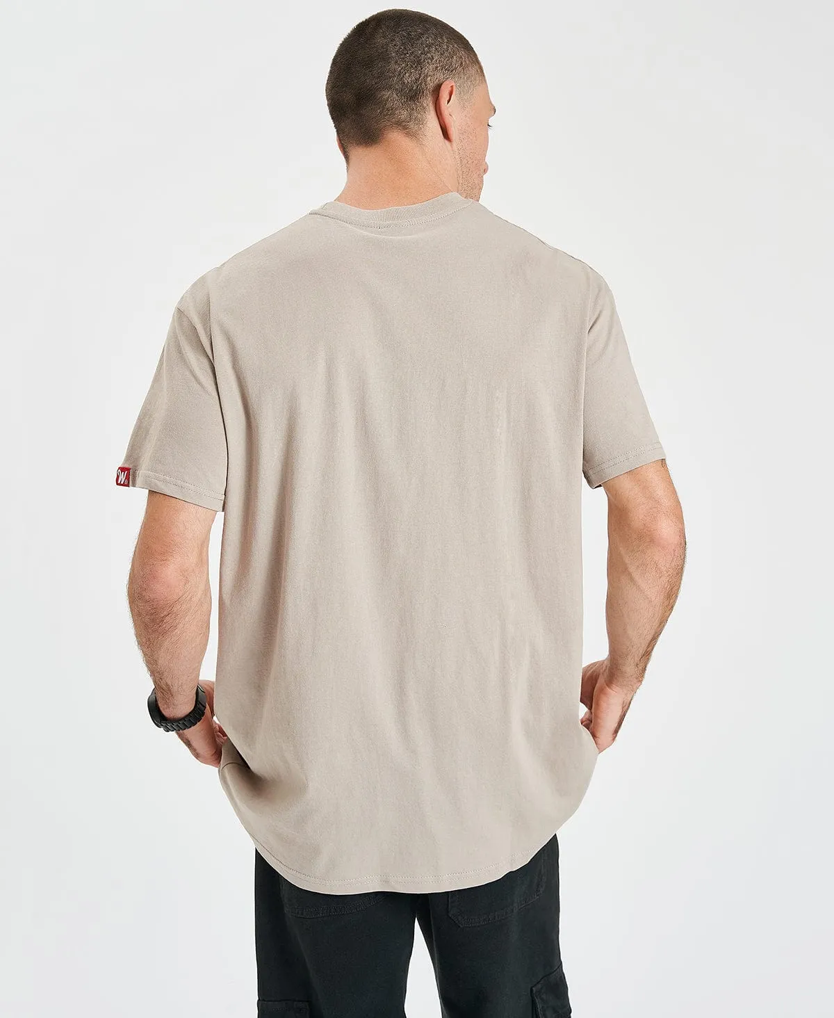 Valiant Custom Fit T-Shirt Stone Grey sold by Neverland product image thumbnail 3