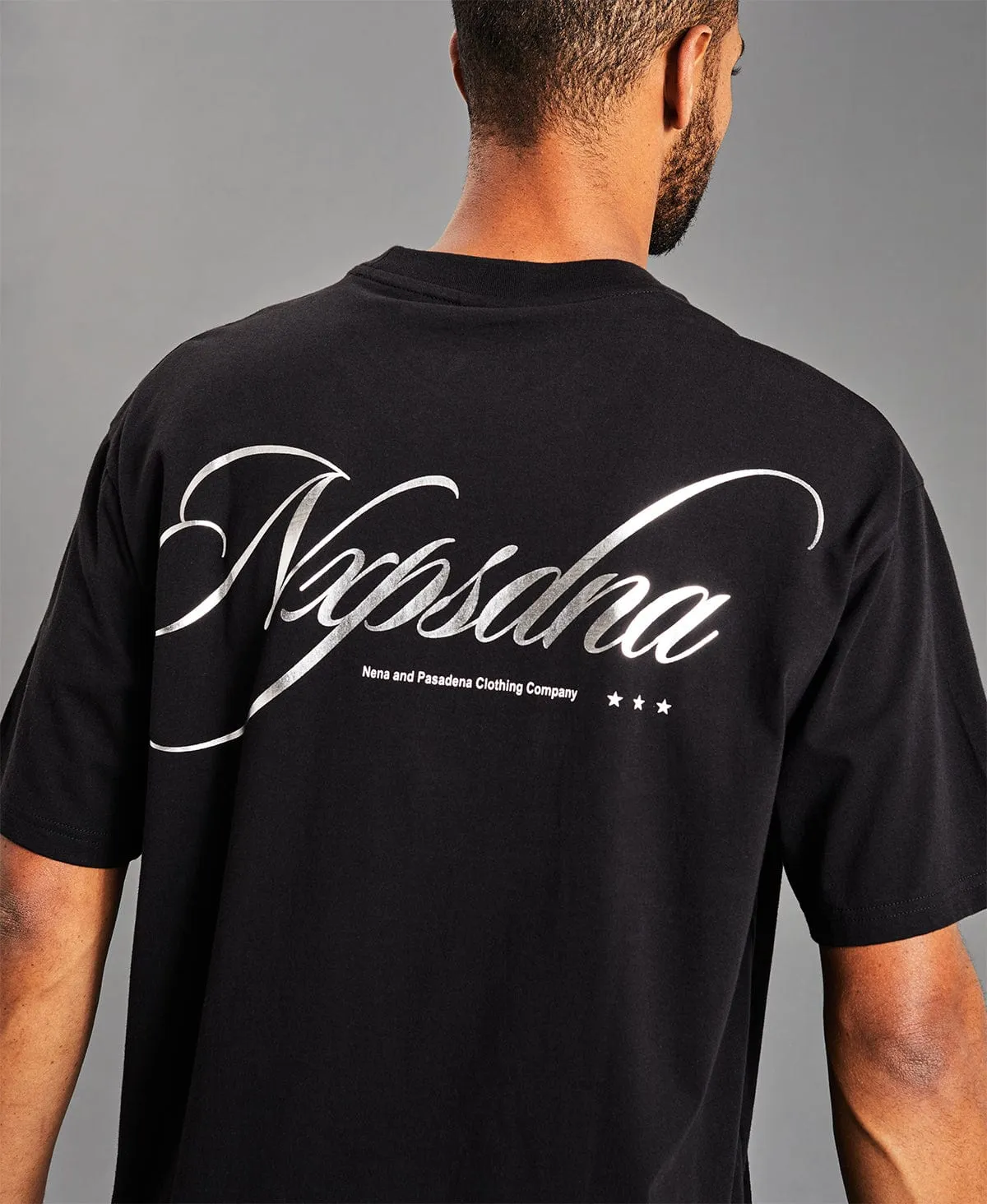 Premier Heavy Box Fit T-Shirt Jet Black sold by Neverland