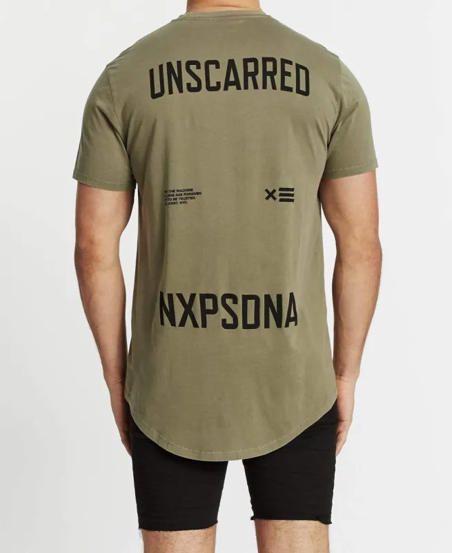 Forgiven Sins Cape Back T-Shirt Pigment Khaki sold by Neverland