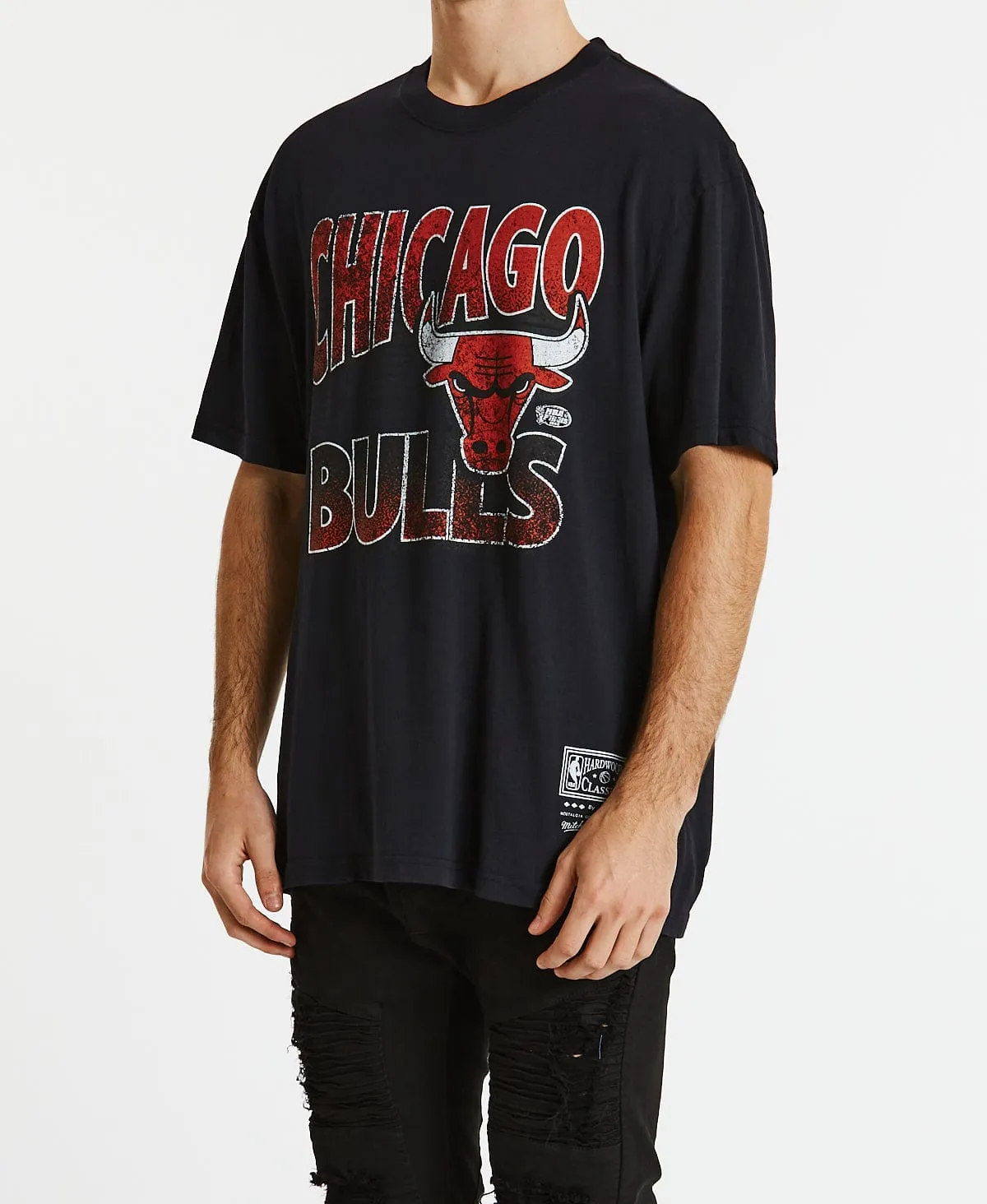 Incline Stack T-Shirt Bulls Faded Black sold by Neverland product image thumbnail 3