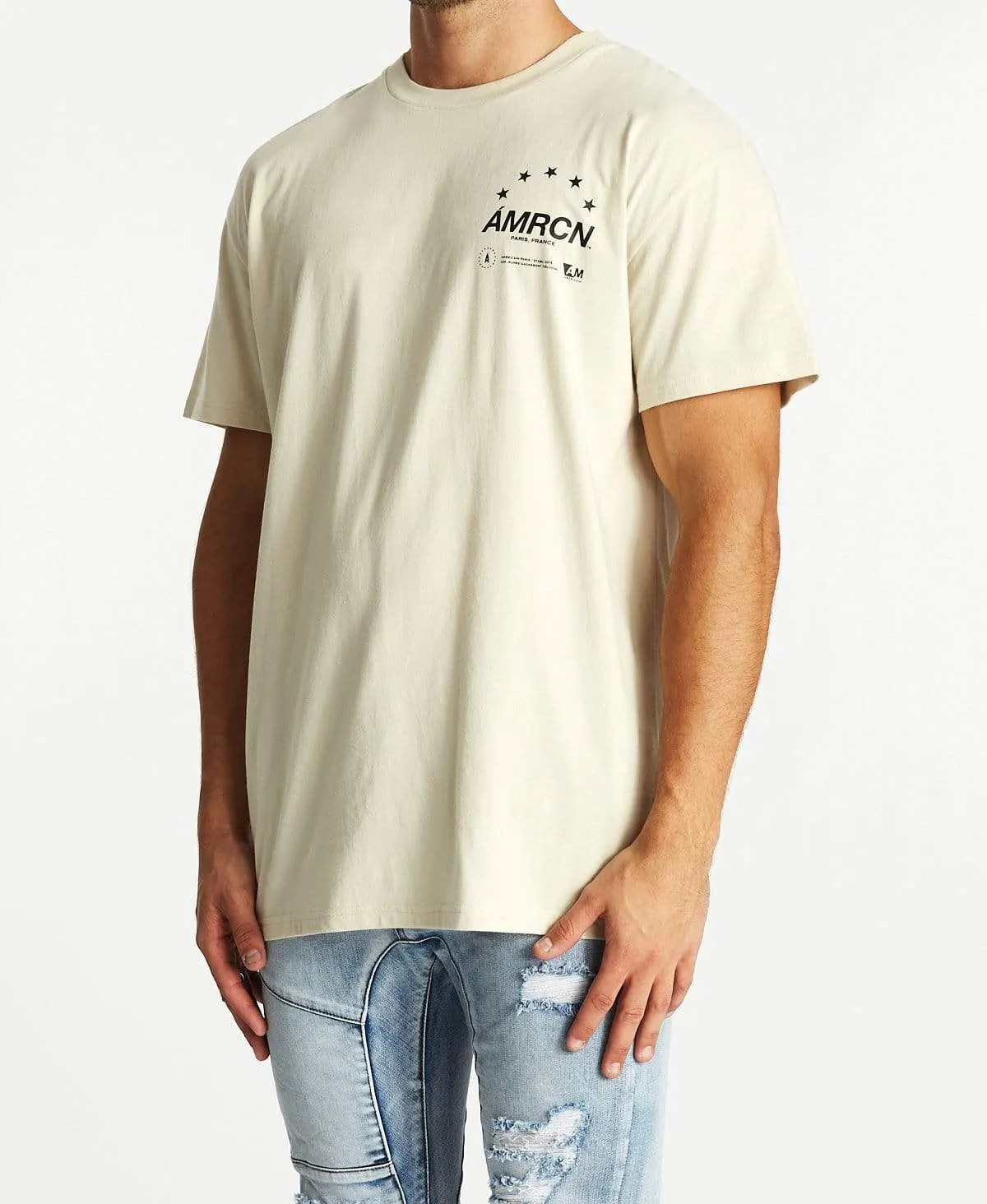 Etoile Oversized T-Shirts Sand sold by Neverland product image thumbnail 3