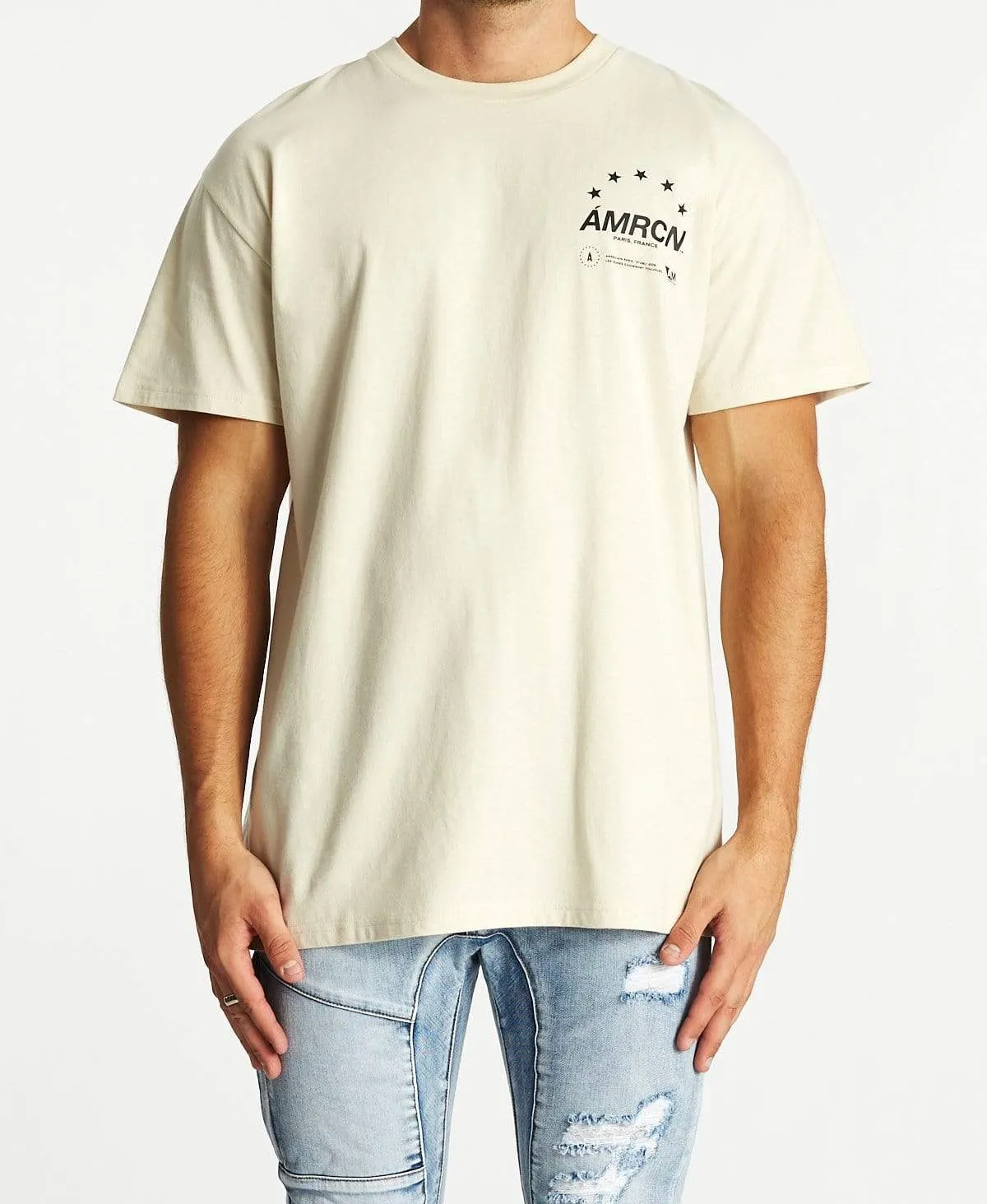 Etoile Oversized T-Shirts Sand sold by Neverland product image thumbnail 2