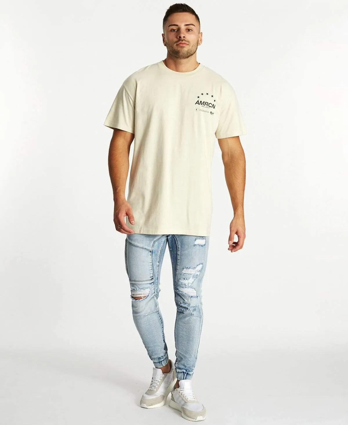 Etoile Oversized T-Shirts Sand sold by Neverland product image thumbnail 5