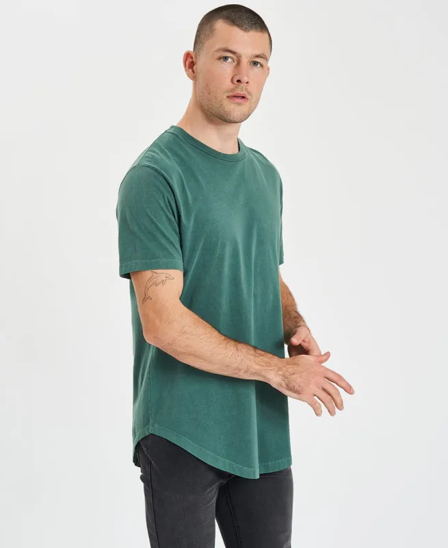 Bristol Dual Curved T-Shirt Pigment Sycamore sold by Neverland