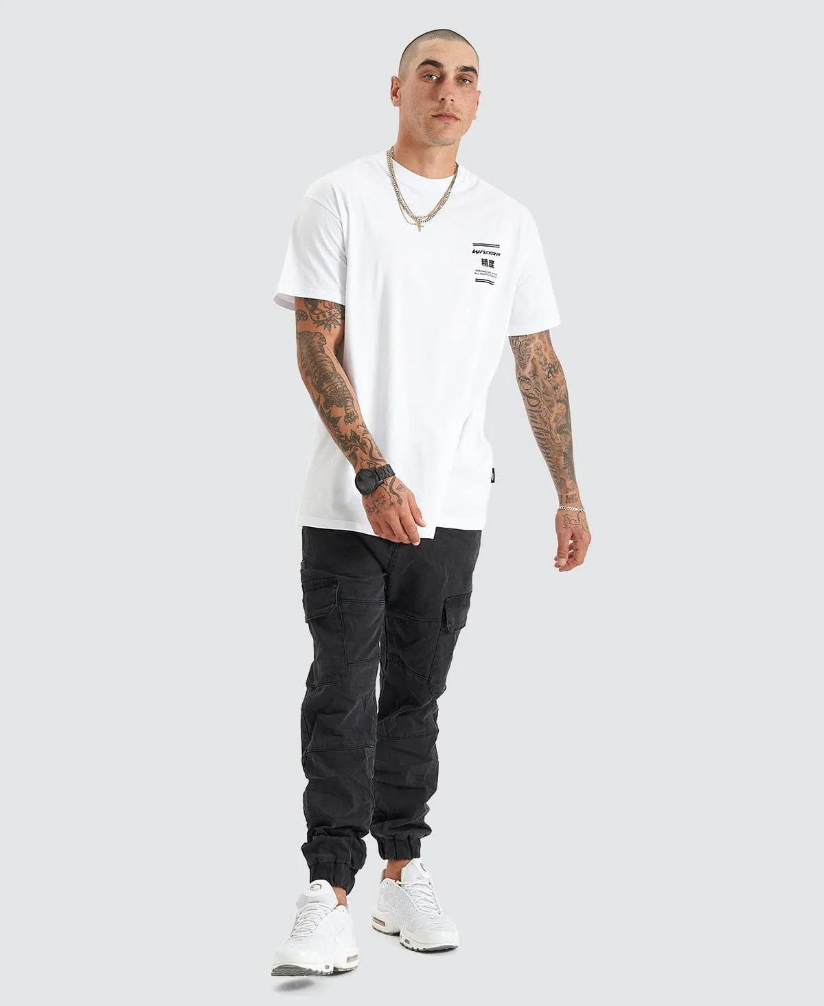 Fortress Custom Fit T-Shirt White sold by Neverland product image thumbnail 4