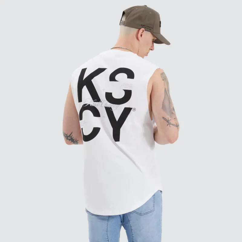 Tyrell Dual Curved Muscle Optical White sold by Neverland