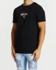 Reflection Cape Back T-Shirt Jet Black sold by Neverland