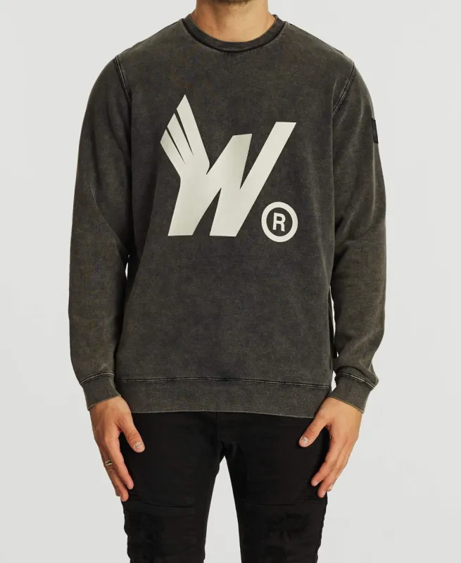Flight Crew Jumper Washed Black sold by Neverland