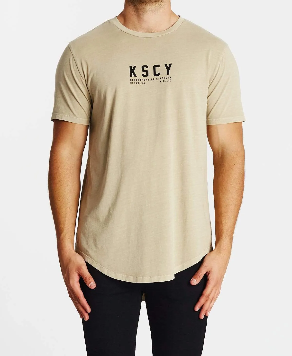 Sirens Dual Curved T-Shirt Pigment Sand sold by Neverland product image thumbnail 2