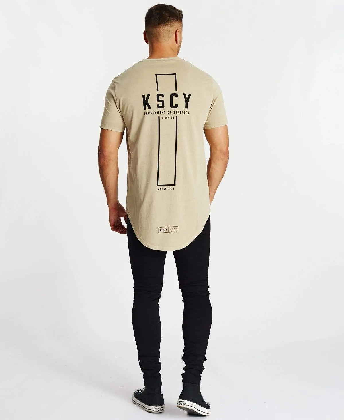 Sirens Dual Curved T-Shirt Pigment Sand sold by Neverland product image thumbnail 5