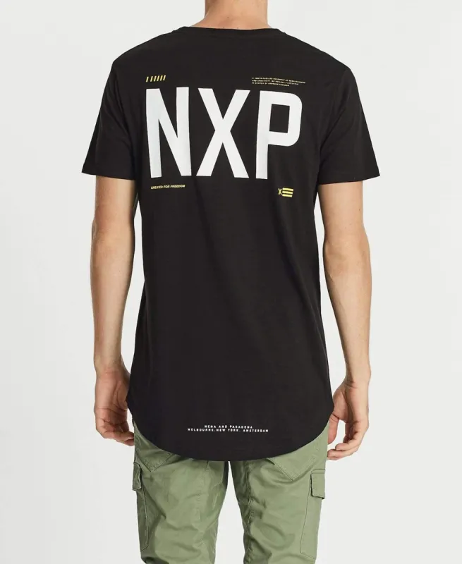 Immunity Cape Back T-Shirt Jet Black sold by Neverland