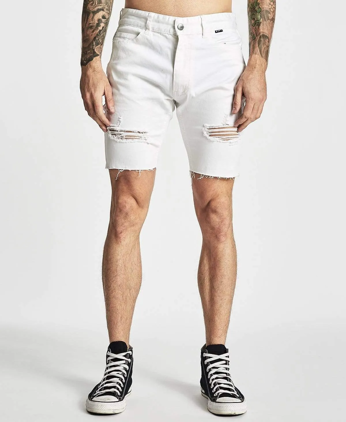Biker Shorts White sold by Neverland product image thumbnail 3
