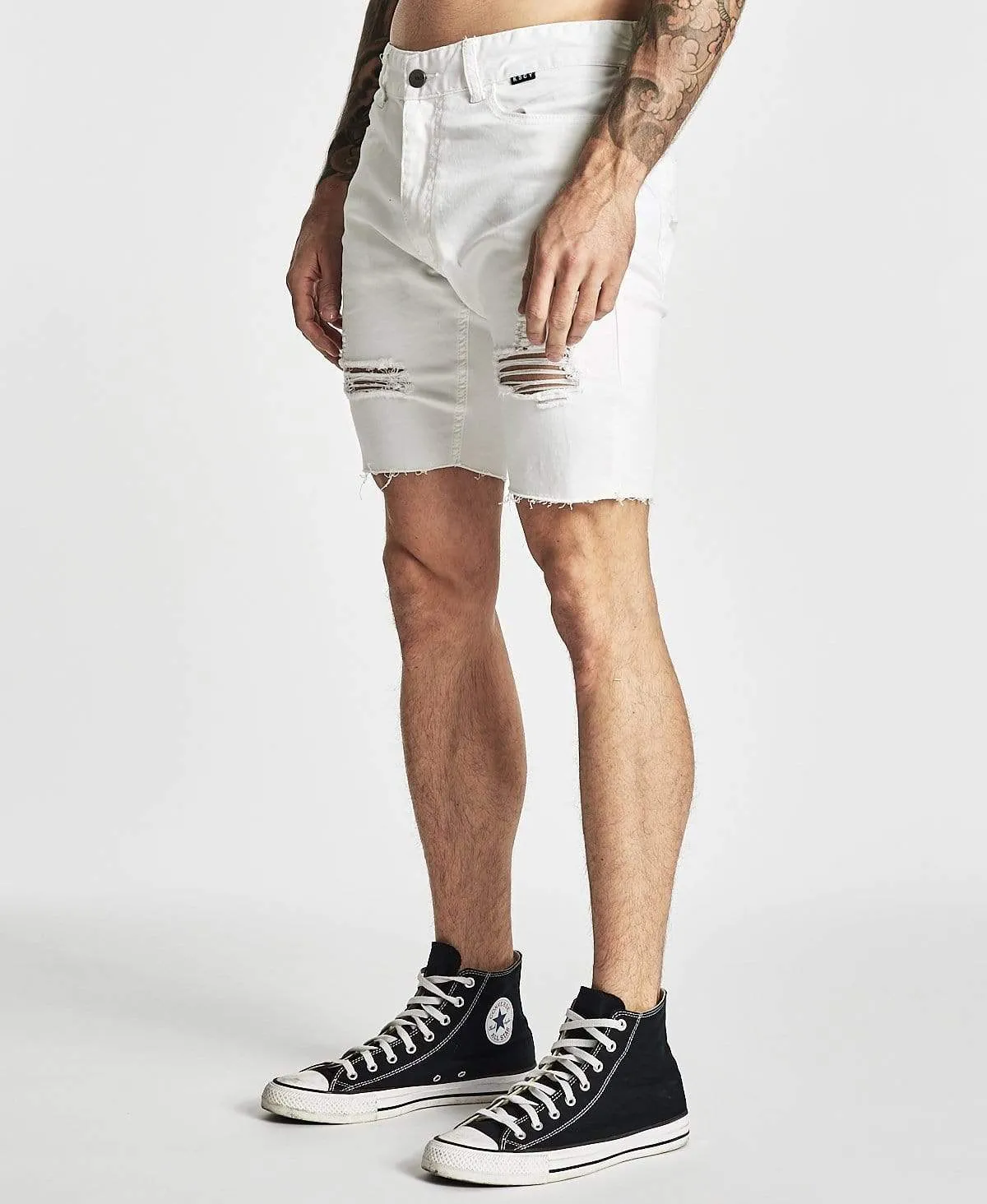 Biker Shorts White sold by Neverland product image thumbnail 4