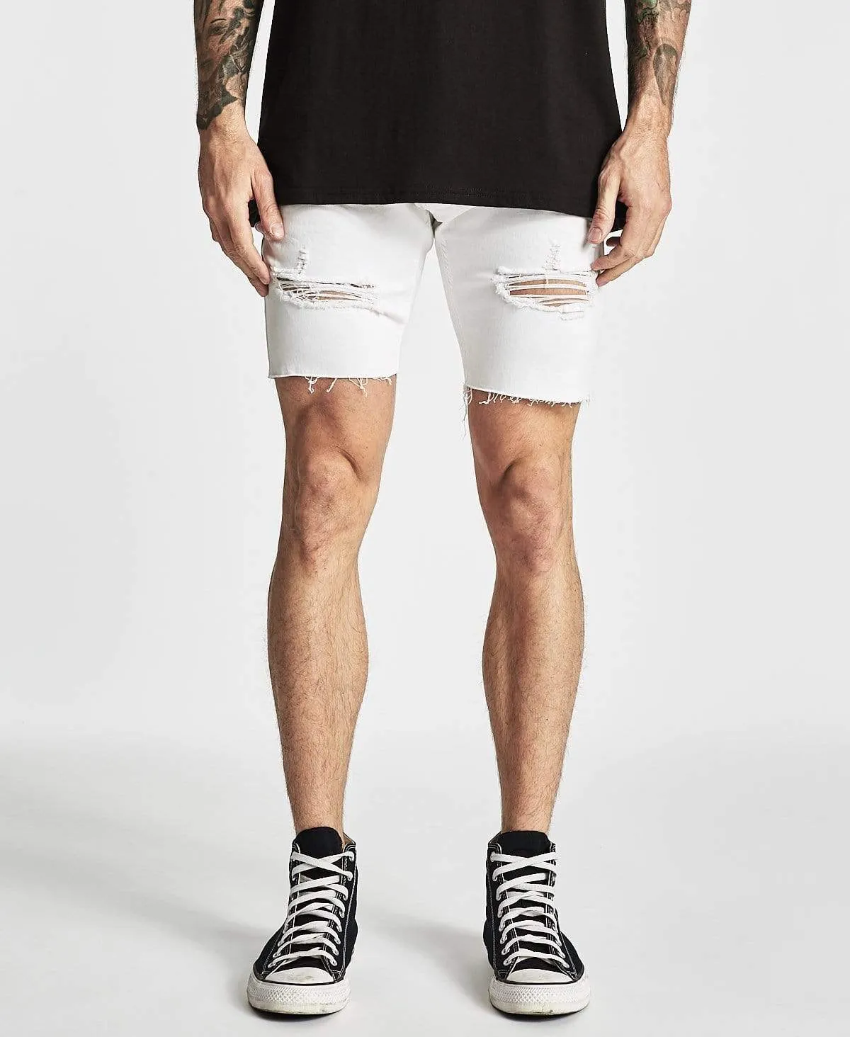 Biker Shorts White sold by Neverland
