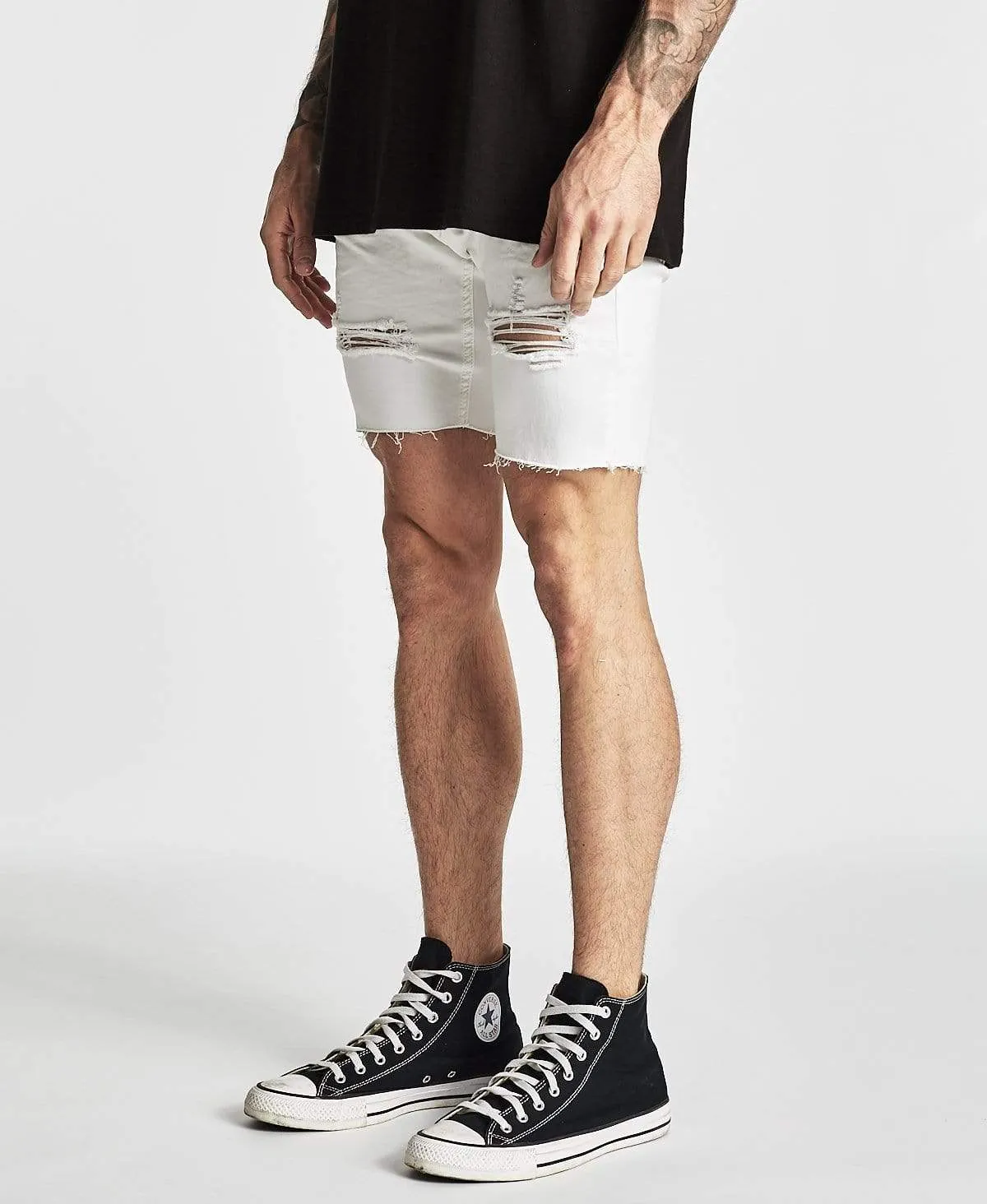 Biker Shorts White sold by Neverland product image thumbnail 5