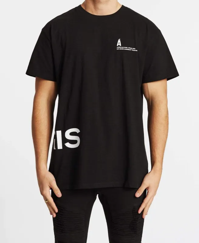 Demon De La Vitesse Oversized T-Shirt Jet Black sold by Neverland